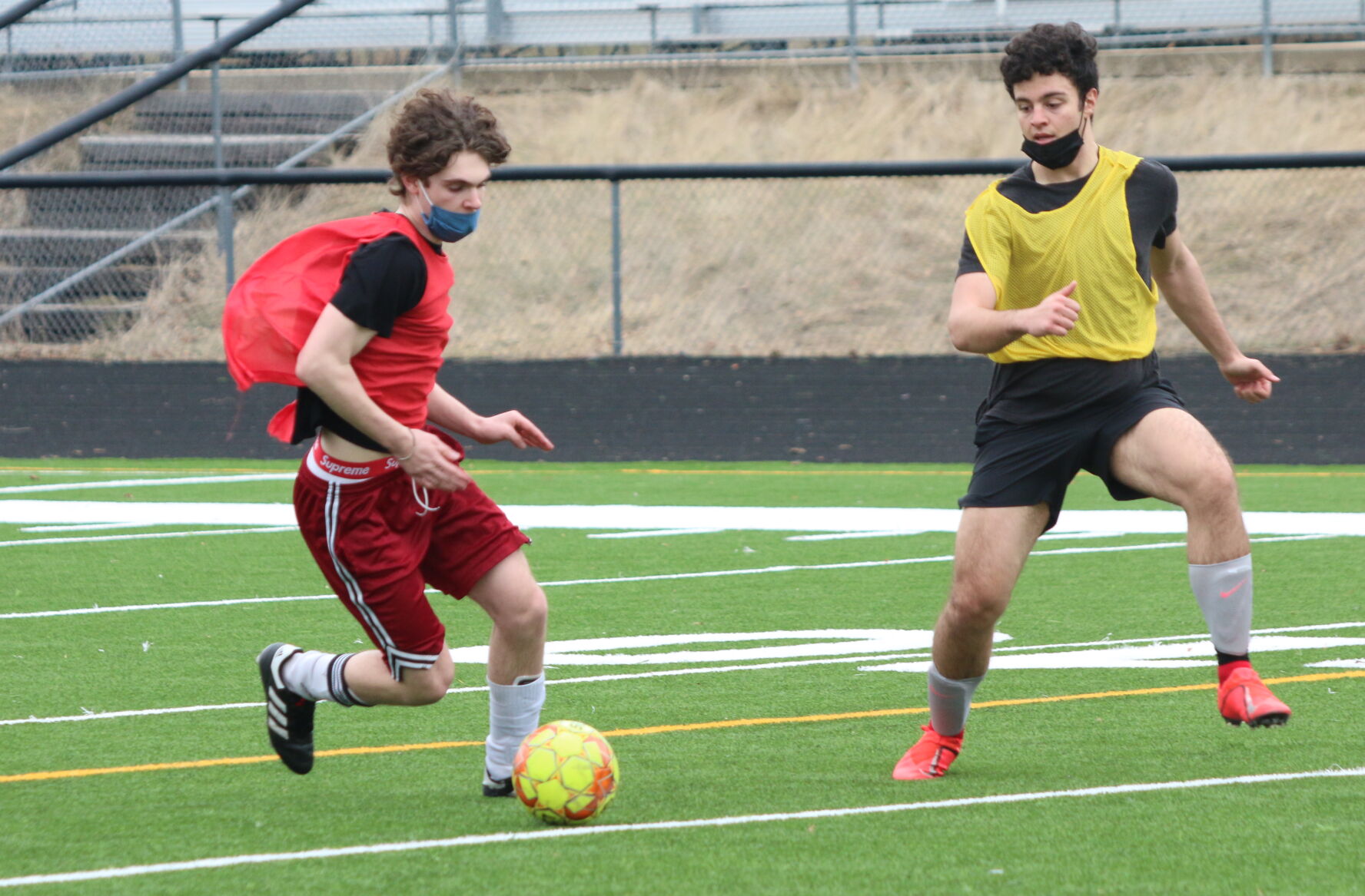 Ripon High School boys' soccer team kicks off practice (11).JPG